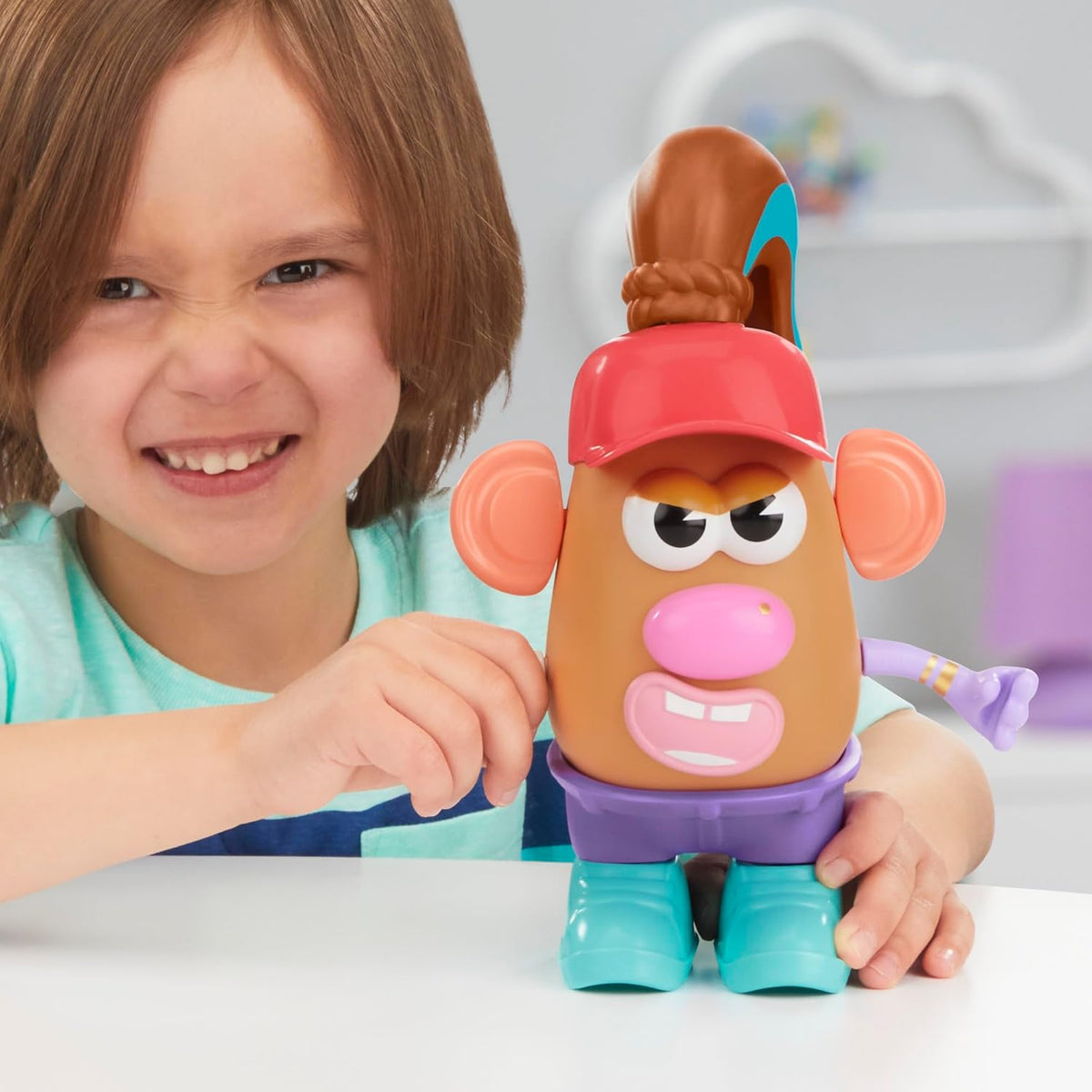 Potato Head Express Yourspud Playset with 1 Potato Body and 32 Accessories, Creative Toddler and Preschool Toys for Boys and Girls 2 Years and Up (Amazon Exclusive)
