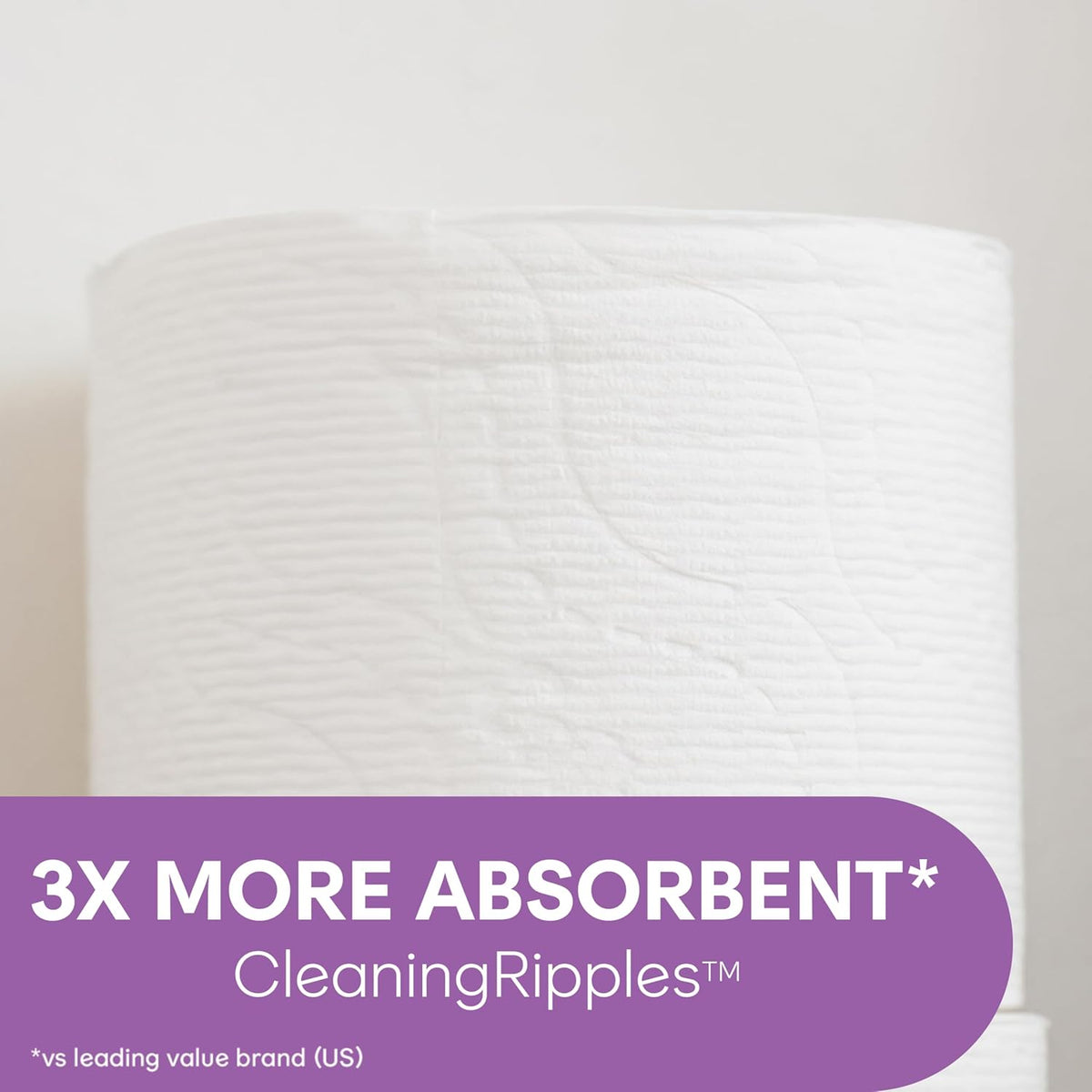 Cottonelle Ultra Comfort Toilet Paper with Cushiony CleaningRipples Texture, Strong Bath Tissue, 24 Family Mega Rolls = 108 Regular Rolls (4 Packs of 6)