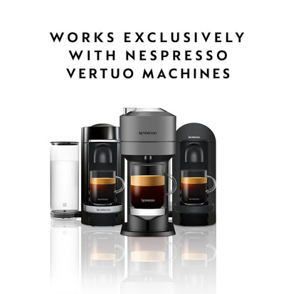 Nespresso Capsules Vertuo, Double Espresso Chiaro, Medium Roast Espresso Coffee, 30-Count Coffee Pods, Brews 2.7oz.